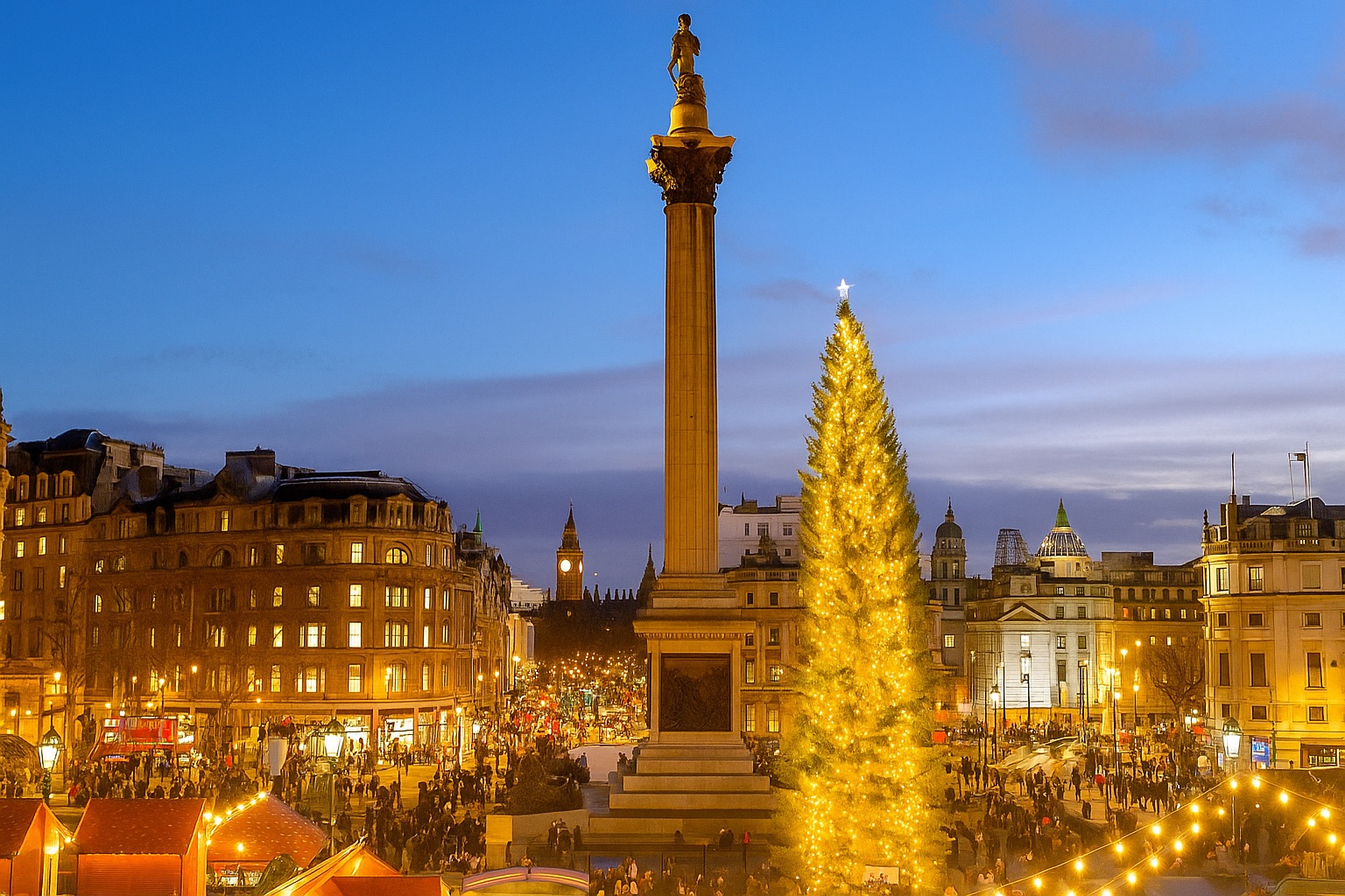 mercadillo de navidad en Londres